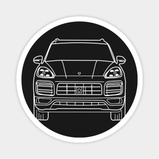 Porsche Cayenne Front Magnet